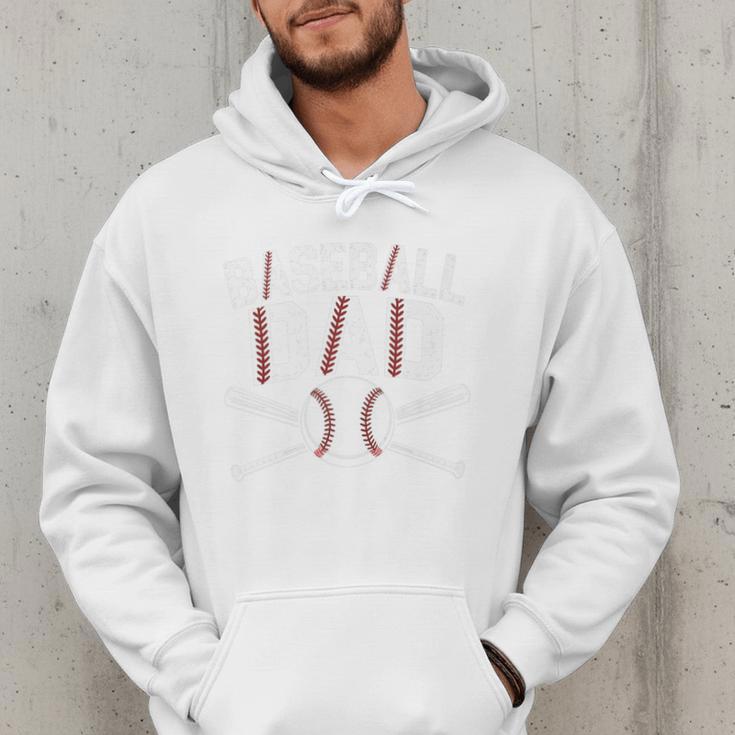 Baseball Dad Tees For Men Boys Kid Happy Fathers Day Premium Men Hoodie