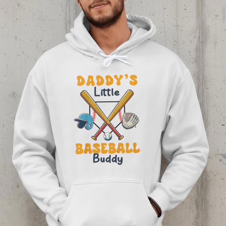Baseball Daddy's Little Baseball Lover Kid Father's Day Men Hoodie Baseball Daddy's Little Baseball Lover Kid Father's Day Men Hoodie