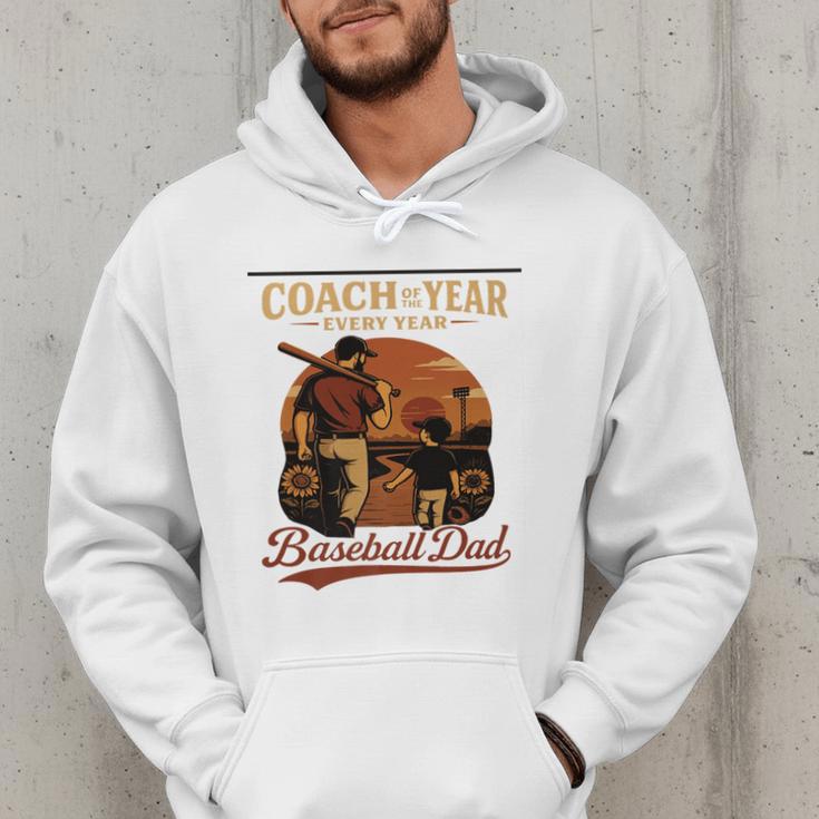 Coach Of The Year – Baseball Dad Every Year Premium Men Hoodie