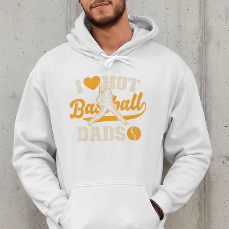 I Love Hot Baseball Dads Baseball Lovers Players Premium Men Hoodie I Love Hot Baseball Dads Baseball Lovers Players Premium Men Hoodie