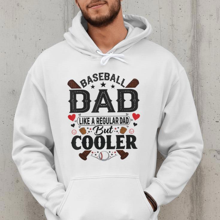 Men Baseball Dad Like a Regular Dad But Cooler Men Hoodie Men Baseball Dad Like a Regular Dad But Cooler Men Hoodie
