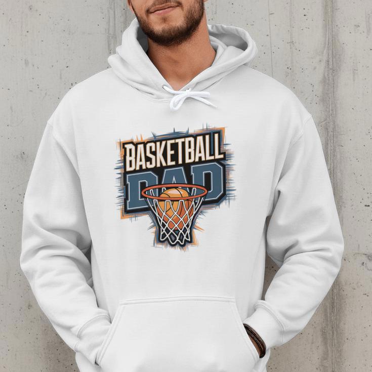 Proud Baseball Dad Game Day Sports-Loving Coach Fathers Premium Men Hoodie
