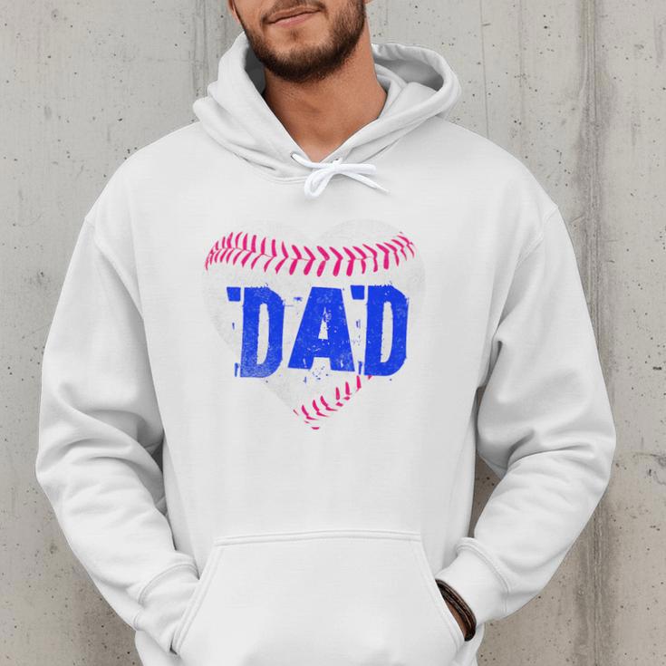 Softball Dad Baseball Dad Tee Ball Dad Premium Men Hoodie