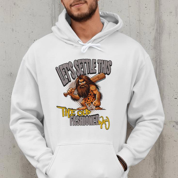 Stoneage Caveman Neolithic History Baseball Dad Father Premium Men Hoodie Stoneage Caveman Neolithic History Baseball Dad Father Premium Men Hoodie