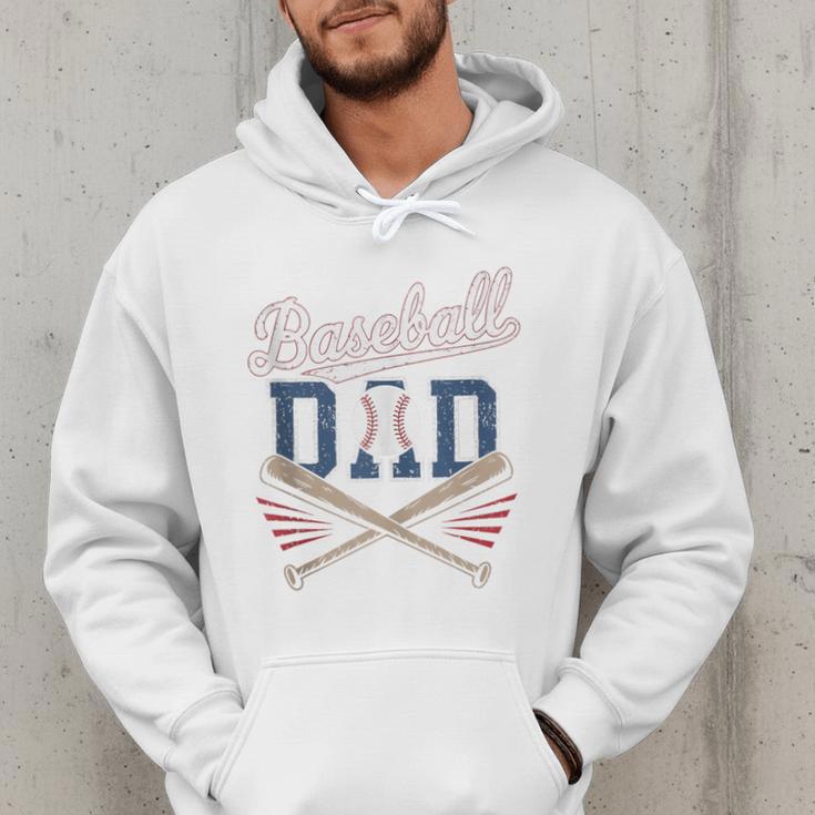 Vintage Baseball Dad Humor Father's Day Sport Lovers Men Hoodie Vintage Baseball Dad Humor Father's Day Sport Lovers Men Hoodie