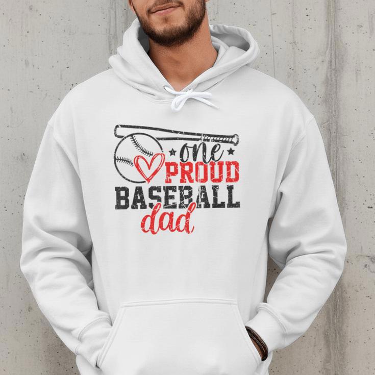 Vintage One Proud Baseball Dad Sporty Humor Men Hoodie Vintage One Proud Baseball Dad Sporty Humor Men Hoodie