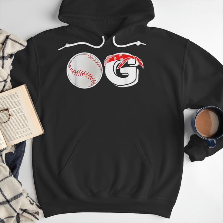 Baseball Dad Coach Men Baseball OG Old School Baller Men Hoodie