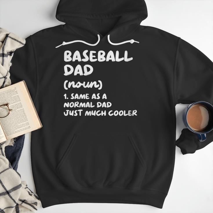 Baseball Dad Definition Men Hoodie Baseball Dad Definition Men Hoodie