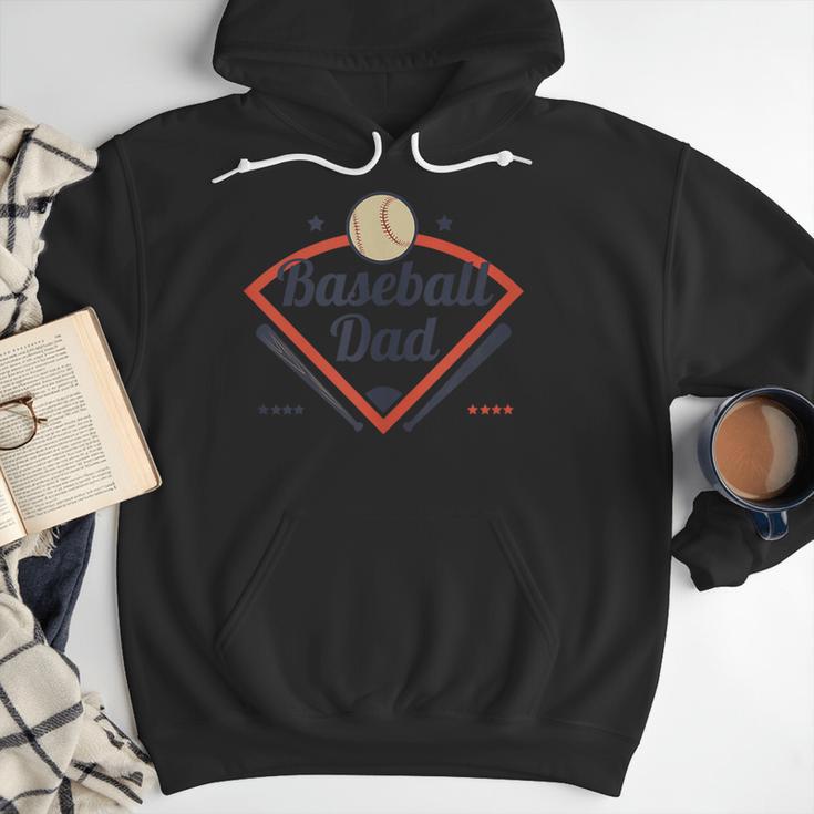 Baseball Dad Diamond Game Day Men Hoodie Baseball Dad Diamond Game Day Men Hoodie