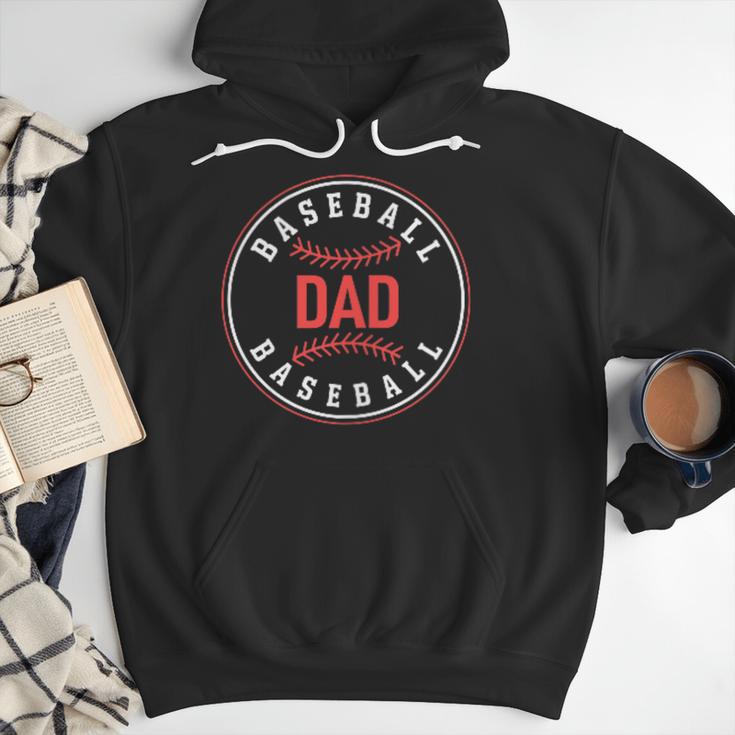 Baseball Dad Father Family Matching Men Hoodie Baseball Dad Father Family Matching Men Hoodie