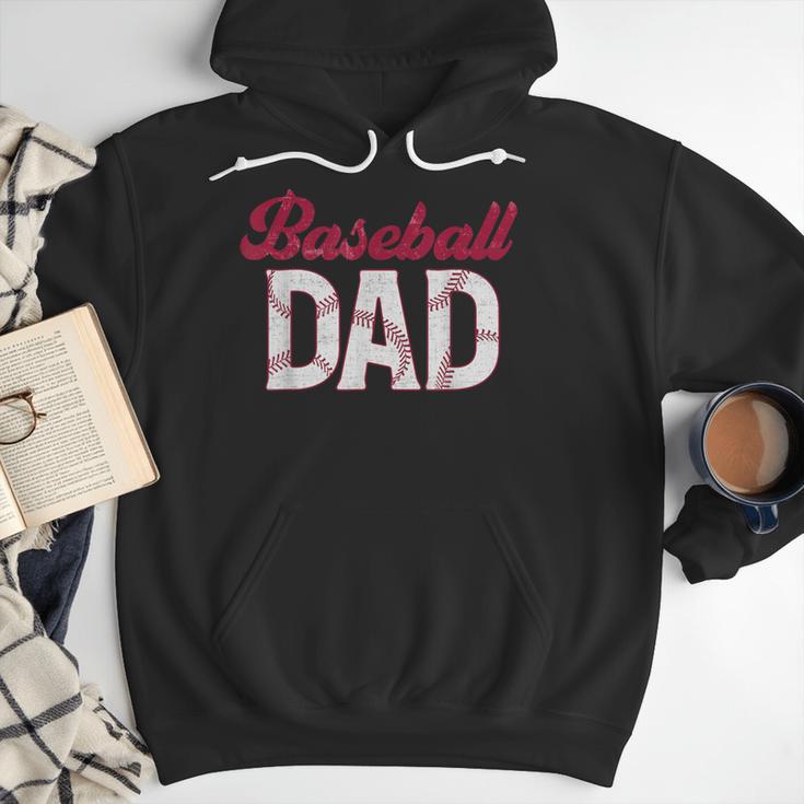 Baseball Dad For Father's Day Dad Daddy Baseball Lover Men Hoodie Baseball Dad For Father's Day Dad Daddy Baseball Lover Men Hoodie
