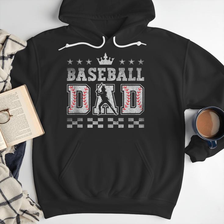 Baseball Dad Father's Day Baseball Father Retro Vintage Men Hoodie Baseball Dad Father's Day Baseball Father Retro Vintage Men Hoodie