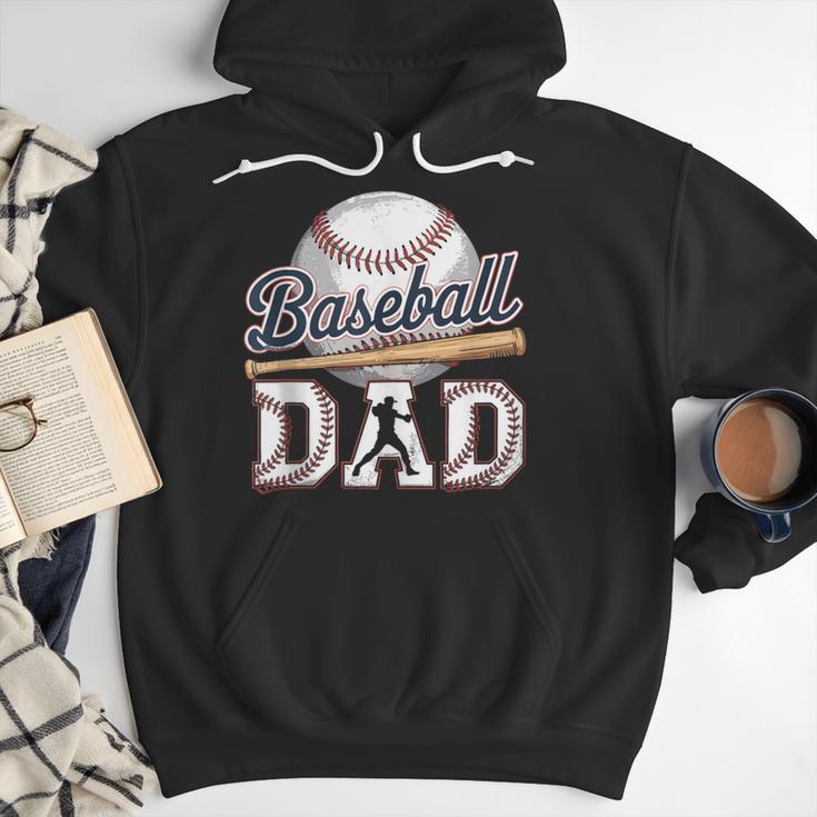Baseball Dad Father's Day Sports Baseball Lover Men Hoodie Baseball Dad Father's Day Sports Baseball Lover Men Hoodie