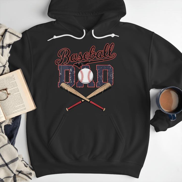Baseball Dad Father's Day Vintage Retro Sarcastic Dad Men Hoodie Baseball Dad Father's Day Vintage Retro Sarcastic Dad Men Hoodie