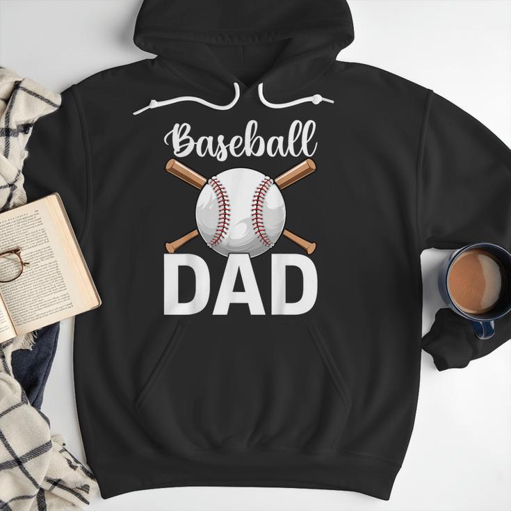 Baseball Dad Happy Fathers Day For Men Boys Men Hoodie Baseball Dad Happy Fathers Day For Men Boys Men Hoodie