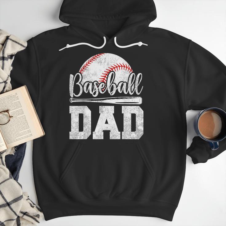 Baseball Dad Baseball Player Game Day Father's Day Men Hoodie Baseball Dad Baseball Player Game Day Father's Day Men Hoodie