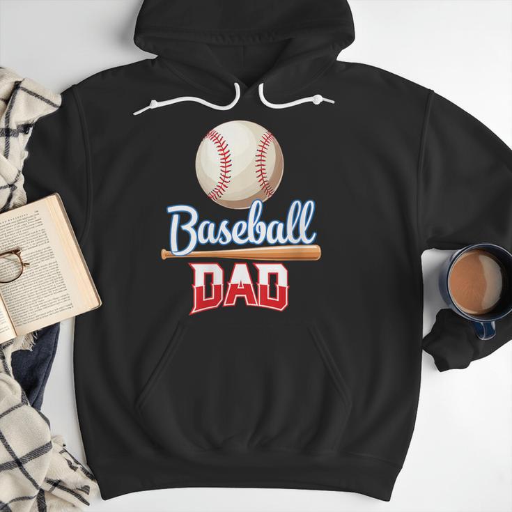 Baseball Dad Quote Father's Day Sports Men Hoodie