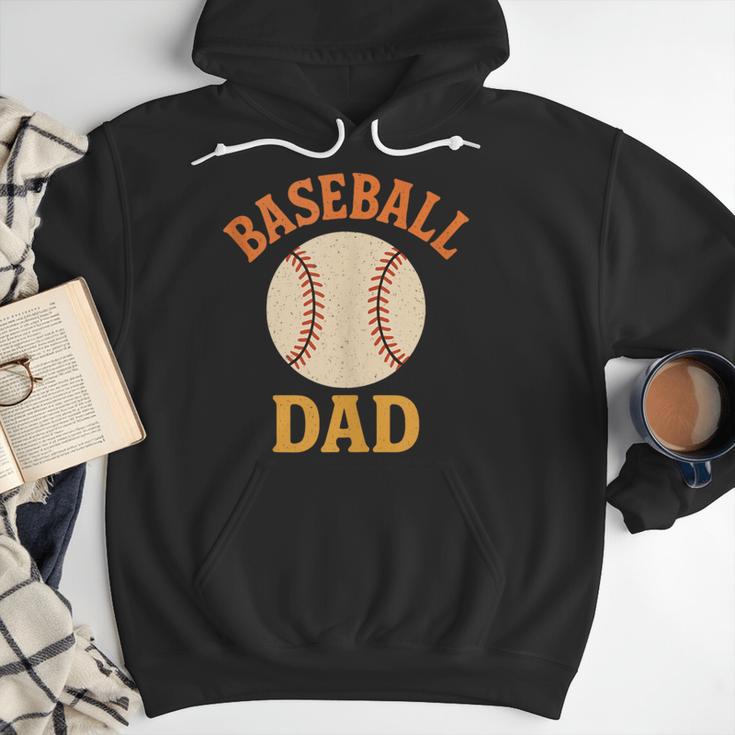 Baseball Dad Retro Vintage Father's Day Men Hoodie Baseball Dad Retro Vintage Father's Day Men Hoodie