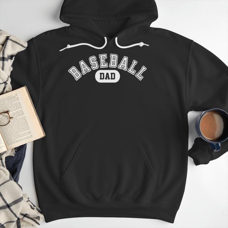 Baseball Dad School Sports Baseball Fan Father's Day Men Hoodie Baseball Dad School Sports Baseball Fan Father's Day Men Hoodie
