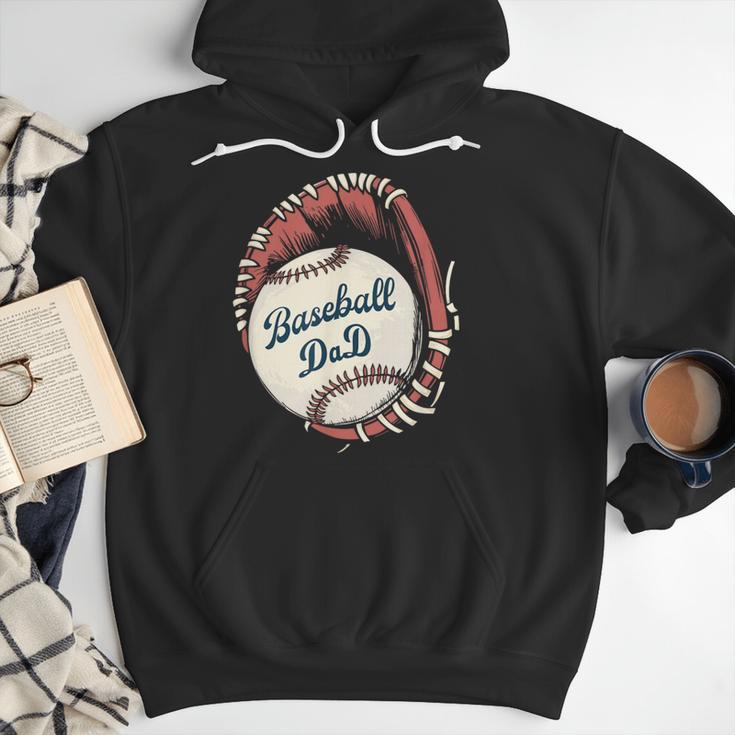 Baseball Dad Softball Glove And Ball Men Hoodie Baseball Dad Softball Glove And Ball Men Hoodie