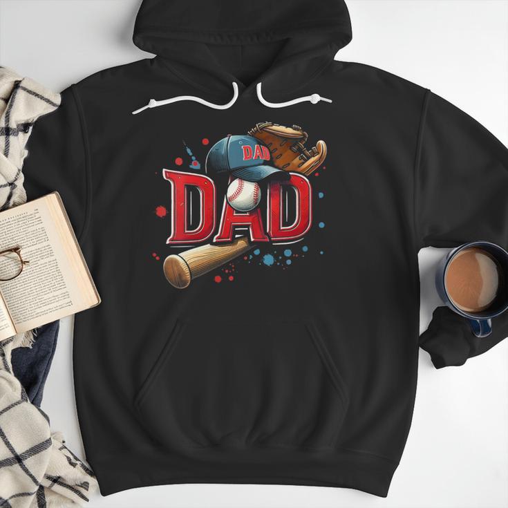 Baseball Dad Sport Fan Father Men Baseball Fathers Day Men Hoodie Baseball Dad Sport Fan Father Men Baseball Fathers Day Men Hoodie
