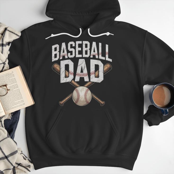 Baseball Dad Sport Father Outfit For Proud Papa Men Hoodie Baseball Dad Sport Father Outfit For Proud Papa Men Hoodie