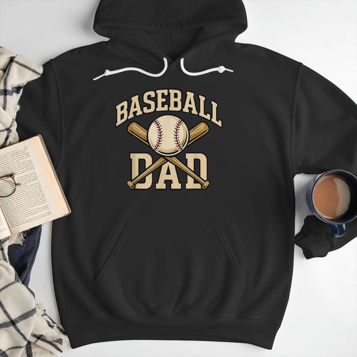 Baseball Dad Sports With Bats And Ball Graphic Men Hoodie Baseball Dad Sports With Bats And Ball Graphic Men Hoodie