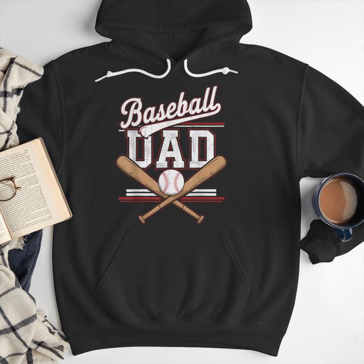 Baseball Dad Sports Lover Father's Day Father In Law Men Hoodie Baseball Dad Sports Lover Father's Day Father In Law Men Hoodie