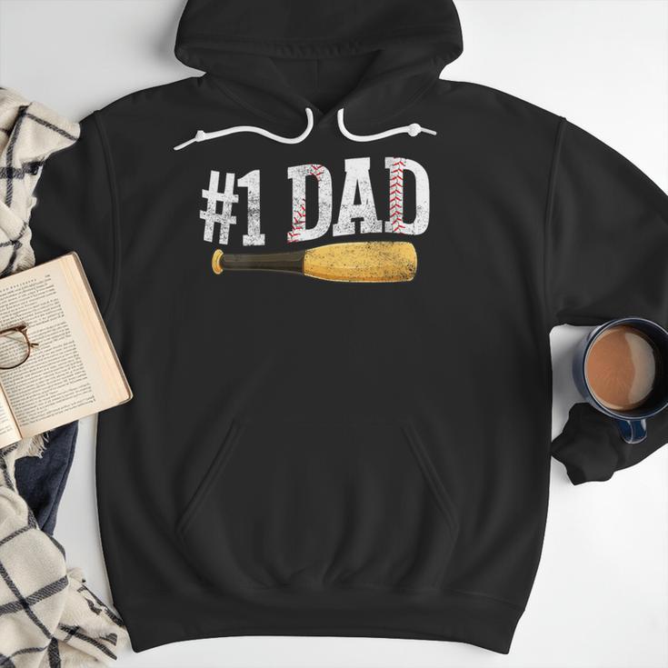 Baseball Player Dad Papa Number One Baseball Dad Fathers Day Men Hoodie Baseball Player Dad Papa Number One Baseball Dad Fathers Day Men Hoodie
