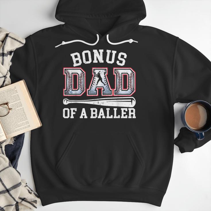 Bonus Dad Shirt Baseball Dad Fathers Day Men Hoodie