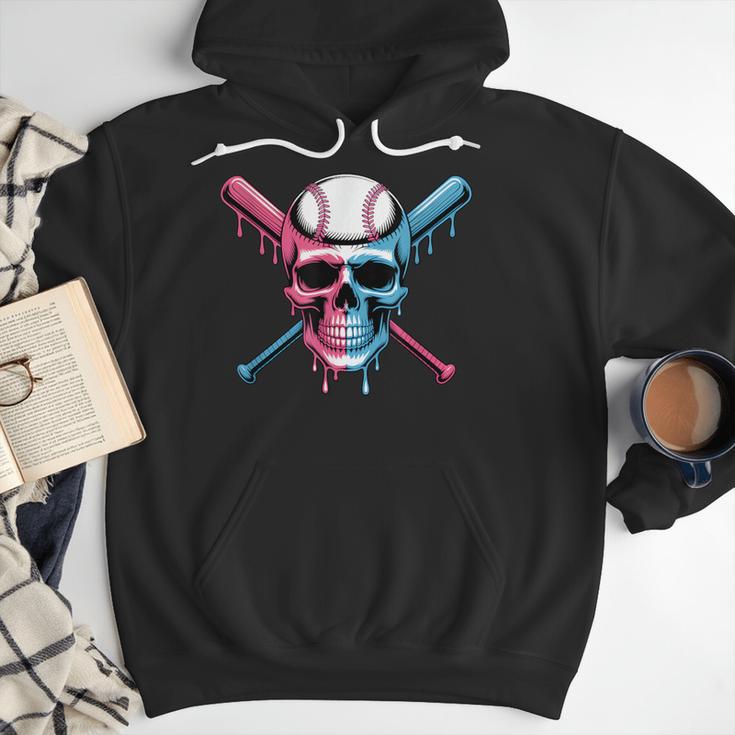 Cool Baseball Ice Cream Dripping Baseball Dad Baseball Lover Men Hoodie Cool Baseball Ice Cream Dripping Baseball Dad Baseball Lover Men Hoodie