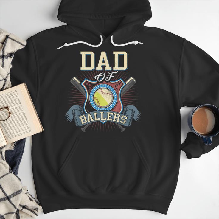 Dad Of Ballers Volleyball Baseball Dad Of Baller Dad Of Men Hoodie Dad Of Ballers Volleyball Baseball Dad Of Baller Dad Of Men Hoodie