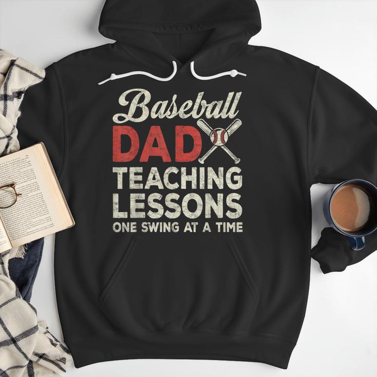 Dad Baseball Dad Teaching Lessons One Swing At A Time Men Hoodie Dad Baseball Dad Teaching Lessons One Swing At A Time Men Hoodie