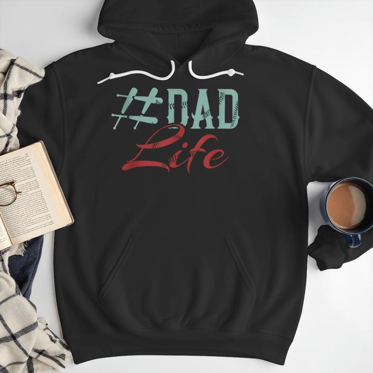 Dad Life Softball Baseball Daddy Sports Father’s Day Men Hoodie Dad Life Softball Baseball Daddy Sports Father’s Day Men Hoodie