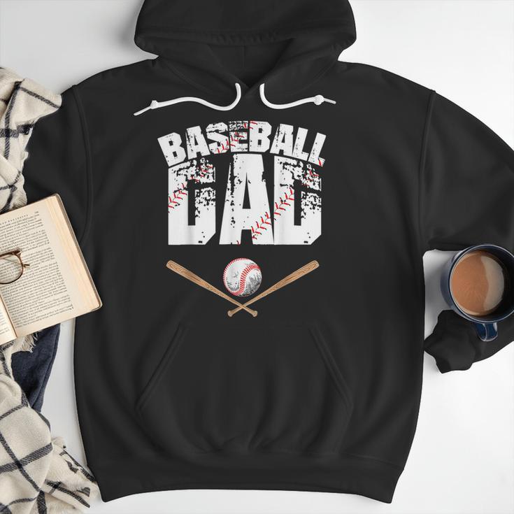 Fathers Day Baseball Dad Men Hoodie Fathers Day Baseball Dad Men Hoodie