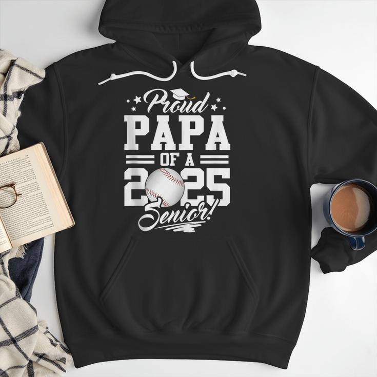 Proud Papa Of A 2025 Senior Graduate Baseball Dad Men Hoodie Proud Papa Of A 2025 Senior Graduate Baseball Dad Men Hoodie