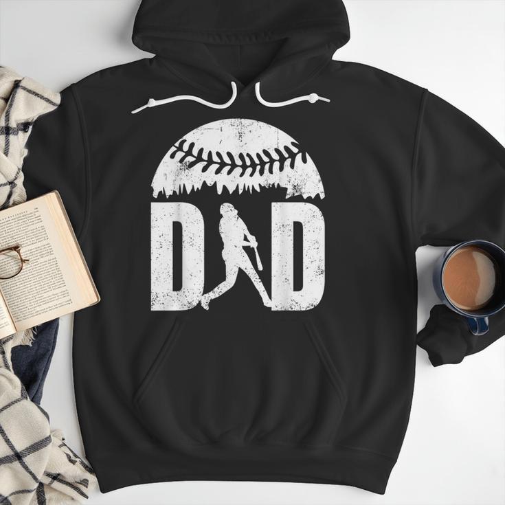Vintage Baseball Dad Clothing Daddy Father's Day Men Hoodie Vintage Baseball Dad Clothing Daddy Father's Day Men Hoodie