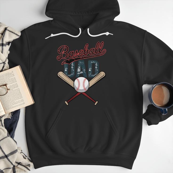 Vintage Baseball Dad Father's Day Birthday Matching Family Men Hoodie Vintage Baseball Dad Father's Day Birthday Matching Family Men Hoodie