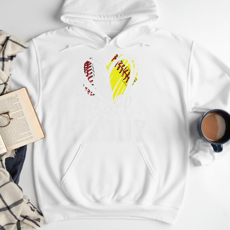 Ball Daddy Softball Baseball Dad Fathers Day Premium Men Hoodie Ball Daddy Softball Baseball Dad Fathers Day Premium Men Hoodie