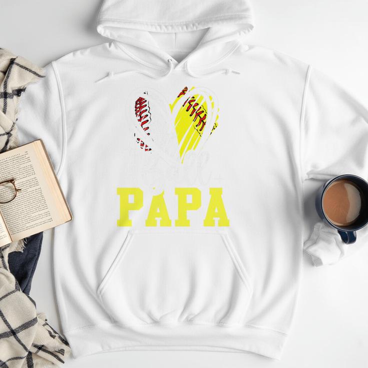 Ball Papa Softball Baseball Dad Daddy Premium Men Hoodie Ball Papa Softball Baseball Dad Daddy Premium Men Hoodie