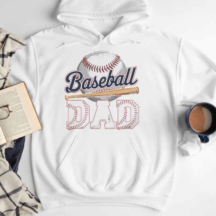 Baseball Dad Father's Day Sports Baseball Lover Premium Men Hoodie