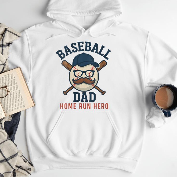 Baseball Dad Home Run Hero For Sports Dad Coach Men Hoodie Baseball Dad Home Run Hero For Sports Dad Coach Men Hoodie
