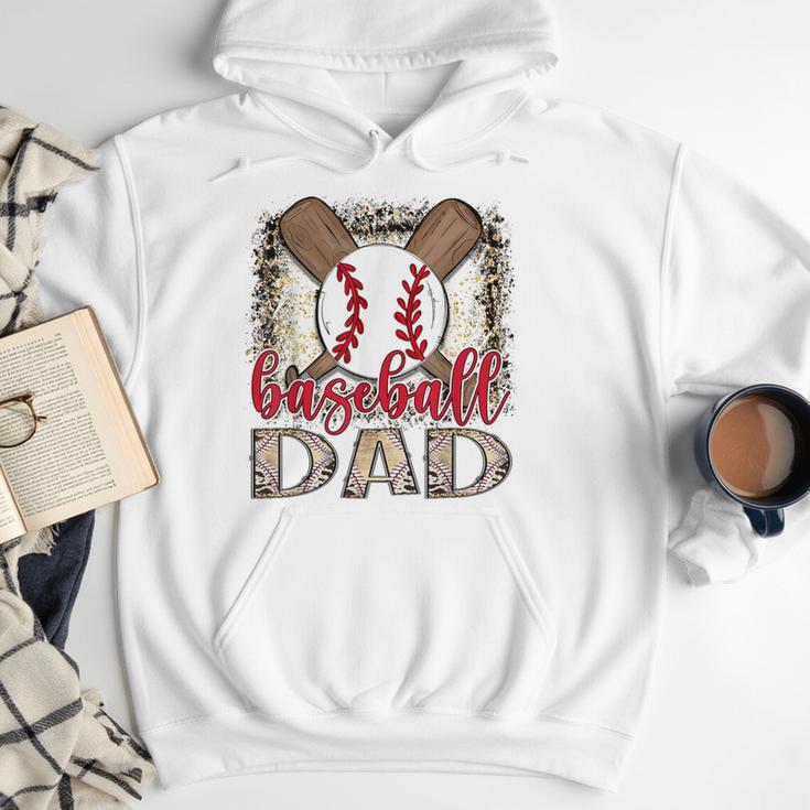 Baseball Dad Leopard Proud Ball Dad Game Day Men Hoodie Baseball Dad Leopard Proud Ball Dad Game Day Men Hoodie