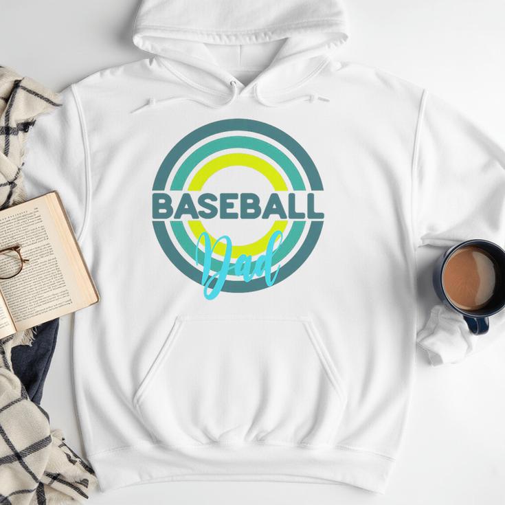Baseball Dad With Modern Baseball Circles Premium Tri-Blend Men Hoodie Baseball Dad With Modern Baseball Circles Premium Tri-Blend Men Hoodie