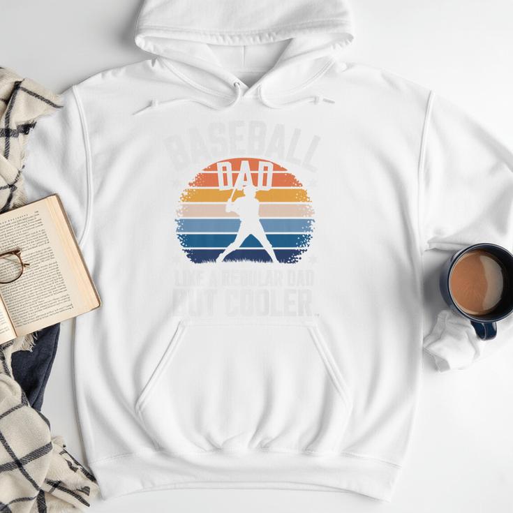 Baseball Dad Like a Regular Dad But Cooler Premium Men Hoodie Baseball Dad Like a Regular Dad But Cooler Premium Men Hoodie
