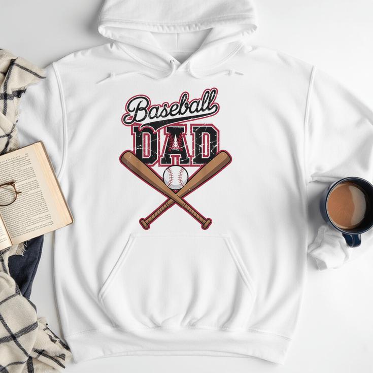 Baseball Dad Vintage Father's Day Family Humor Sport Lovers Men Hoodie Baseball Dad Vintage Father's Day Family Humor Sport Lovers Men Hoodie