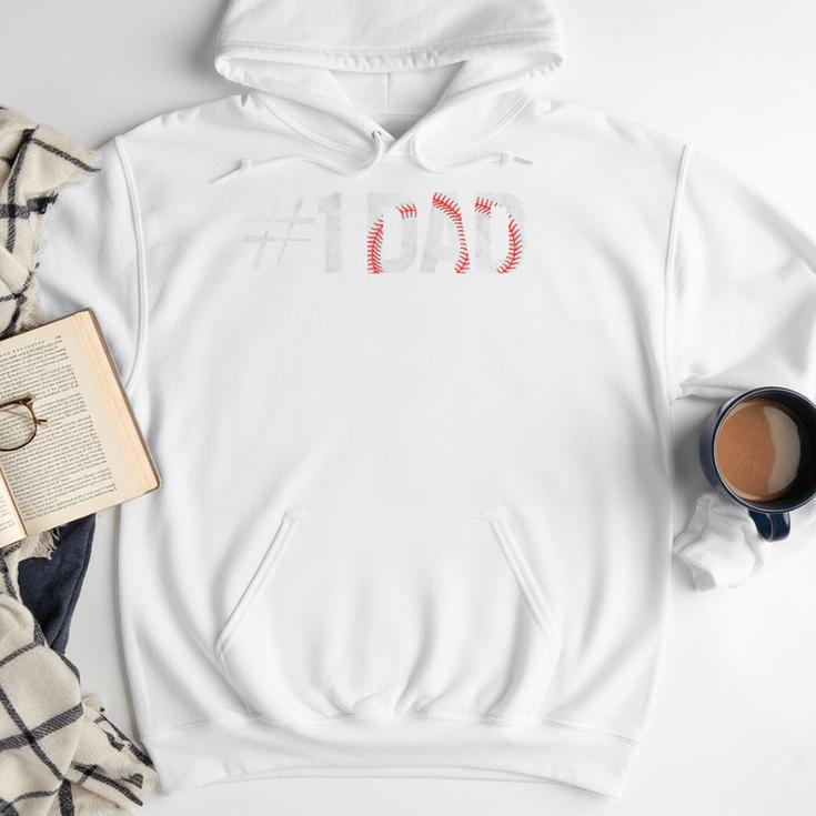 Baseball Player Number One Baseball Dad Father's Day Raglan Baseball Tee Men Hoodie Baseball Player Number One Baseball Dad Father's Day Raglan Baseball Tee Men Hoodie