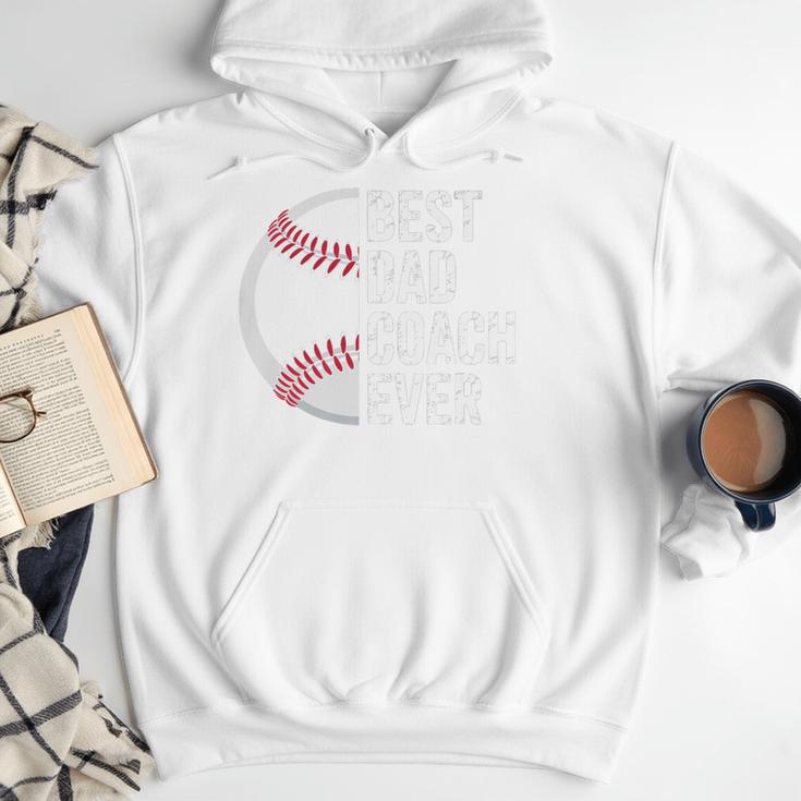 Best Baseball Dad Coach Ever Retro Father Baseball Coach Dad Premium Men Hoodie Best Baseball Dad Coach Ever Retro Father Baseball Coach Dad Premium Men Hoodie