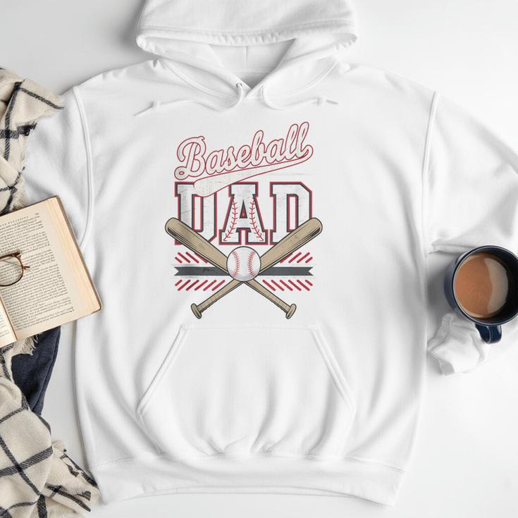 Best Baseball Dad Ever Vintage Baseball Daddy Father's Day Men Hoodie Best Baseball Dad Ever Vintage Baseball Daddy Father's Day Men Hoodie