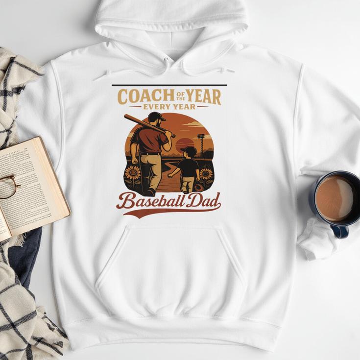 Coach Of The Year – Baseball Dad Every Year Premium Men Hoodie